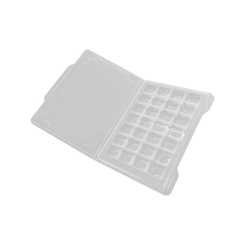 صندوق تغليف نفطة حبوب بلاستيكية يمكن التخلص منها