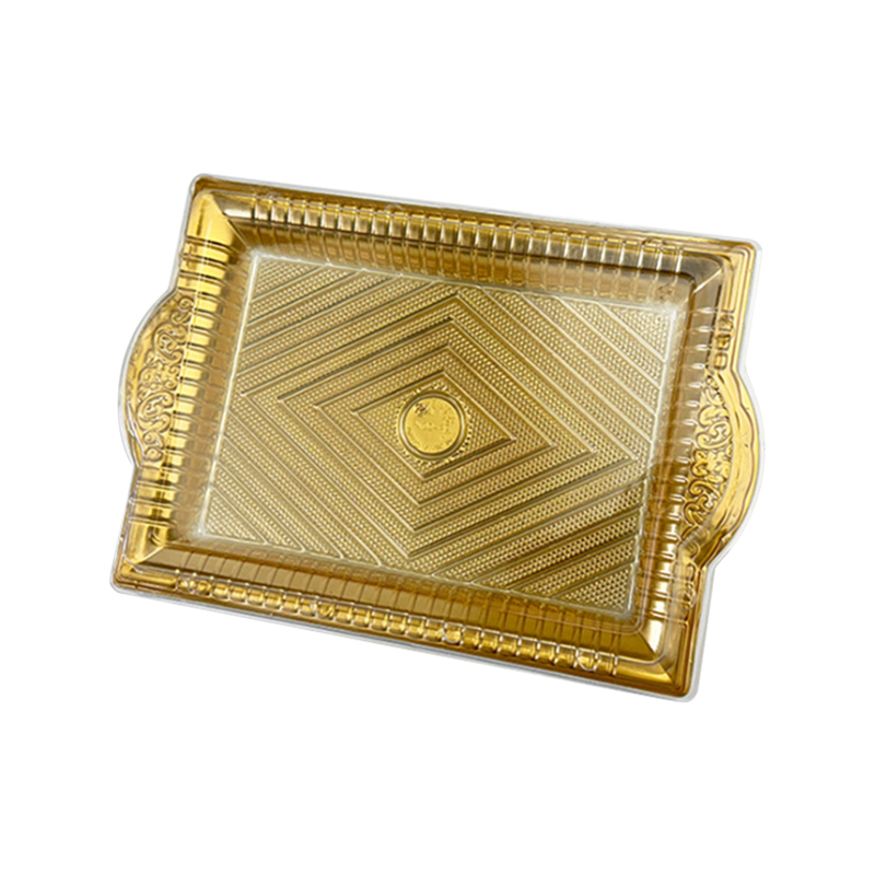 صينية معجنات سميكة شفافة يمكن التخلص منها