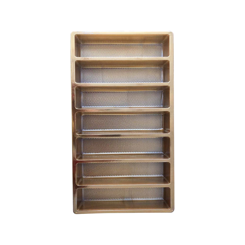 صينية علبة حلوى بلاستيكية يمكن التخلص منها