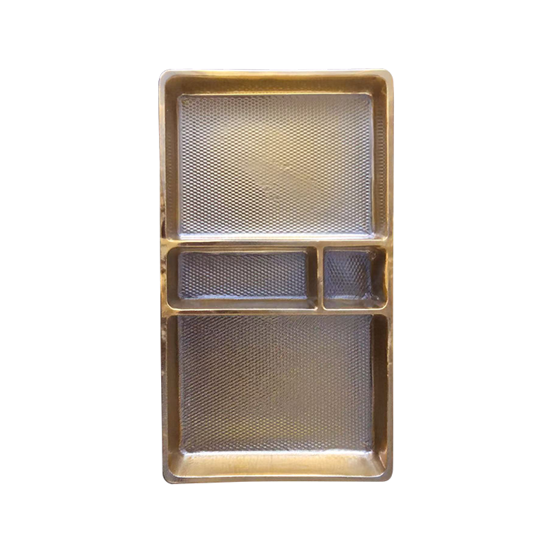 صينية تغليف حلوى شبه شفافة يمكن التخلص منها صينية تغليف حلوى شبه شفافة يمكن التخلص منها